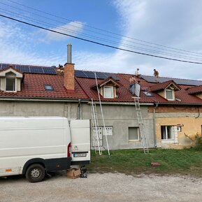 fotovoltaická elektráreň pre ubytovňu - Krušovce